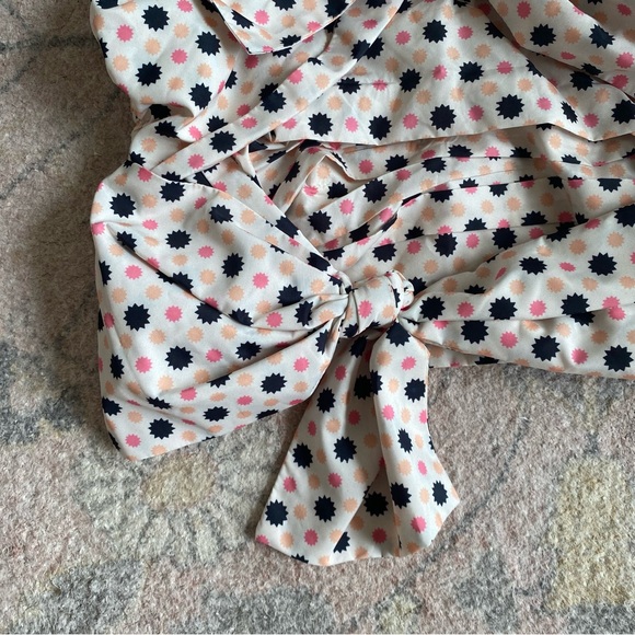 Anthropologie- Maeve Bow- Tie One Shoulder Top - Picture 6 of 14